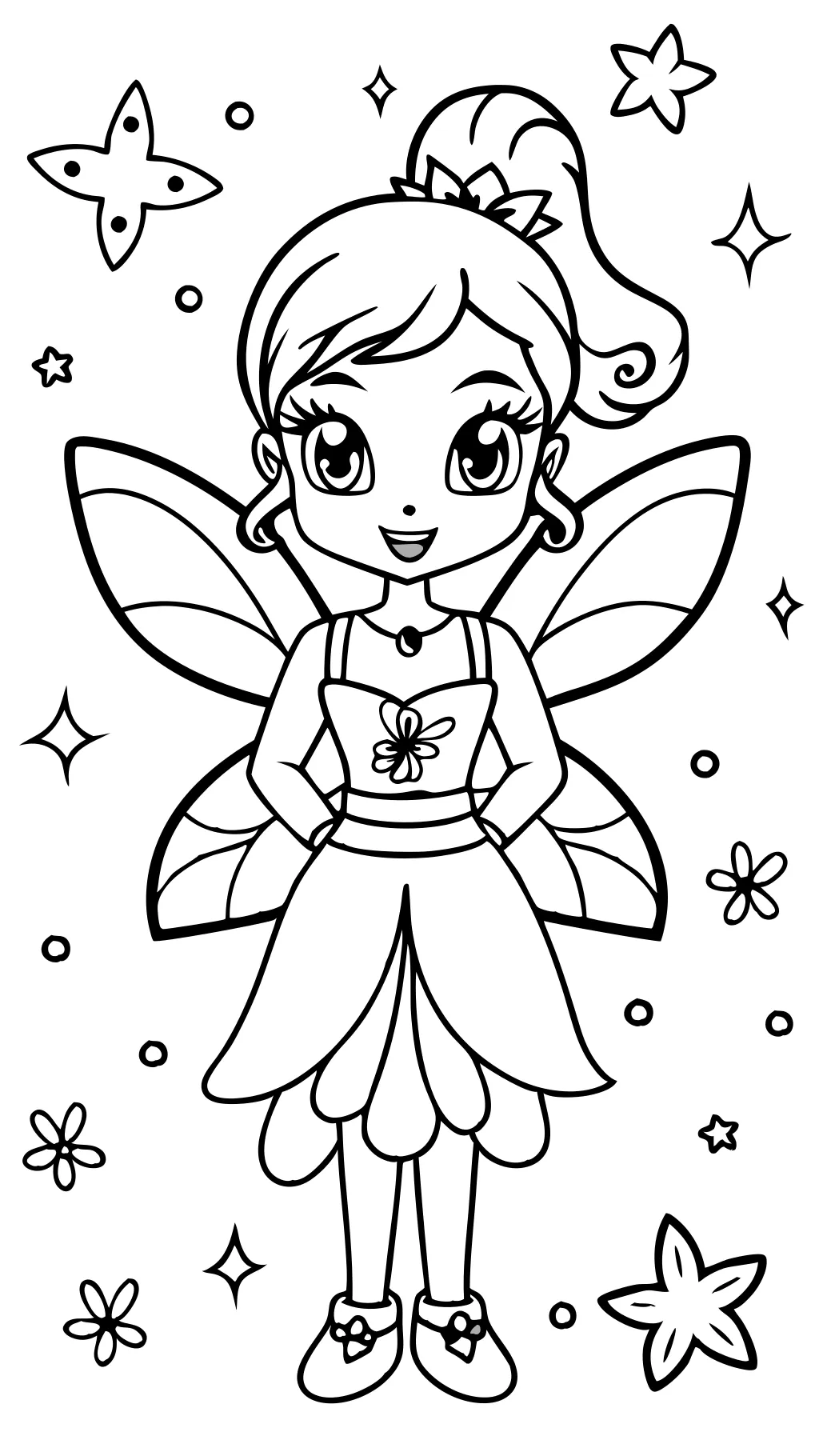 coloring pages of winx